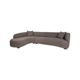 Sofa Pandora mit Lounge links in brown chunky, 320x220 cm von Richmond Interiors – Bild 1
