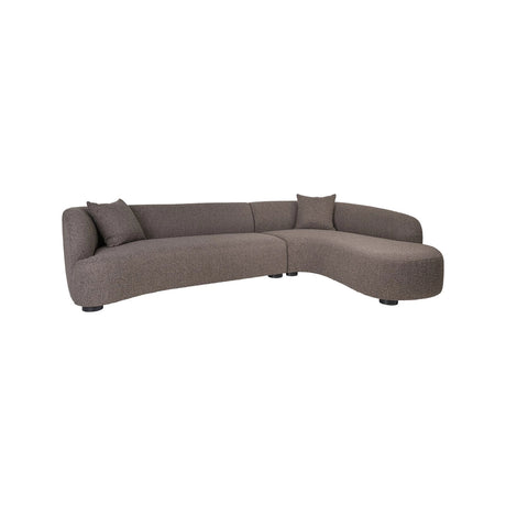 Sofa Pandora mit Lounge rechts in brown chunky, 320x220 cm von Richmond Interiors – Bild 1
