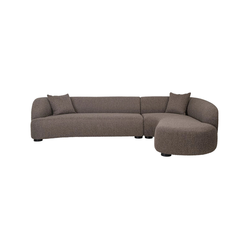 Sofa Pandora mit Lounge rechts in brown chunky, 320x220 cm von Richmond Interiors – Bild 2