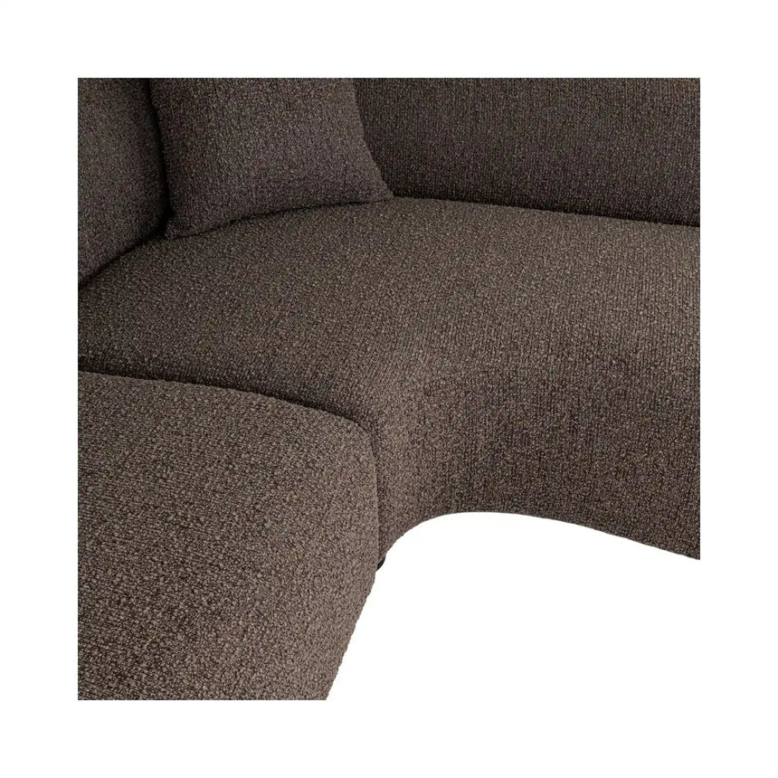 Sofa Pandora mit Lounge rechts in brown chunky, 320x220 cm von Richmond Interiors – Bild 8