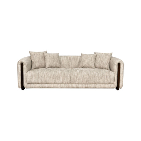 Sofa Winslov mit flammhemmendem Bezug in natural softweave, 238x97 cm von Richmond Interiors – Bild 2