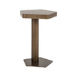 Sofabeistelltisch Hexa in brushed gold, 45x44x60 cm von Richmond Interiors – Bild 1