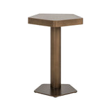Sofabeistelltisch Hexa in brushed gold, 45x44x60 cm von Richmond Interiors – Bild 3
