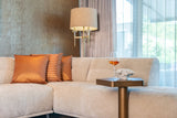 Sofabeistelltisch Hexa in brushed gold, 45x44x60 cm von Richmond Interiors – Bild 8