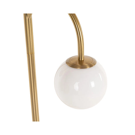 Stehlampe Janou in gold aus Marmor und Eisen, 46x42x155 cm von Richmond Interiors – Produktbild 2