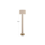 Stehlampe Joline in beige aus Leinen, 45x45x162 cm von Richmond Interiors – Produktbild 3