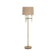 Stehlampe Josie in brushed gold aus Eisen und Kristall, 46x46x161 cm von Richmond Interiors – Produktbild 1