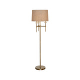 Stehlampe Josie in brushed gold aus Eisen und Kristall, 46x46x161 cm von Richmond Interiors – Produktbild 2