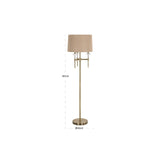 Stehlampe Josie in brushed gold aus Eisen und Kristall, 46x46x161 cm von Richmond Interiors – Produktbild 4
