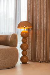 Stehleuchte Hasden aus Eisen in mocha mousse, 45x45x135 cm von Richmond Interiors – Bild 2