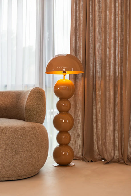 Stehleuchte Hasden aus Eisen in mocha mousse, 45x45x135 cm von Richmond Interiors – Bild 2