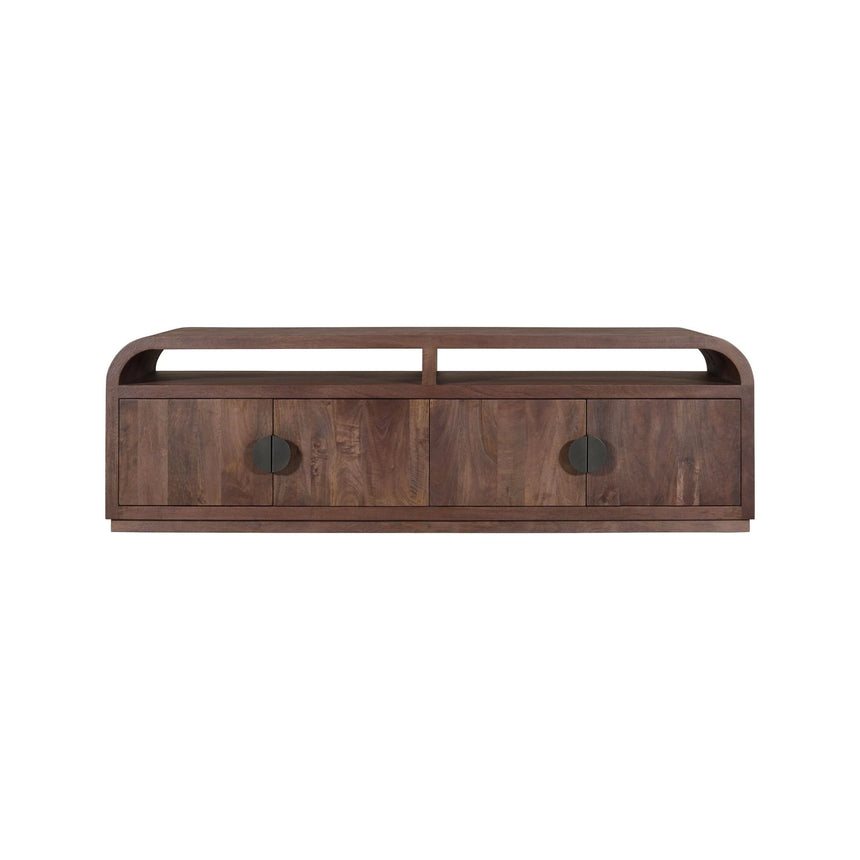 TV-Lowboard Baldwin aus Mangoholz in spicebrown, 180x40x55 cm von Richmond Interiors – Bild 2