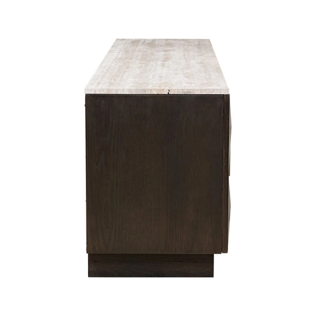 TV-Schrank Claremont in braun, 196x44 cm  von Richmond Interiors – Produktbild 2