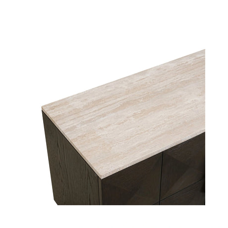 TV-Schrank Claremont in braun, 196x44 cm  von Richmond Interiors – Produktbild 5