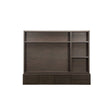 TV-Schrank Lachance mit 3-Türen und 2-Schubladen aus Eichenfurnier in dunkelbraun, 220x30x176 cm von Richmond Interiors – Produktbild 2