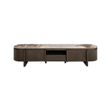 TV-Schrank Langford in braun mit Keramikplatte, 220x45 cm  von Richmond Interiors – Produktbild 2