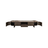 TV-Schrank Langford in braun mit Keramikplatte, 220x45 cm  von Richmond Interiors – Produktbild 7