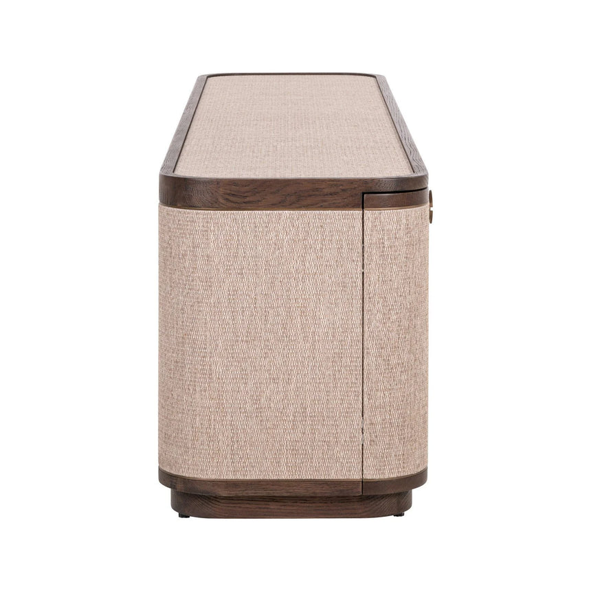 TV-Schrank Willox 4-Türer aus Eiche in beige, 190x40x50 cm von Richmond Interiors – Produktbild 3