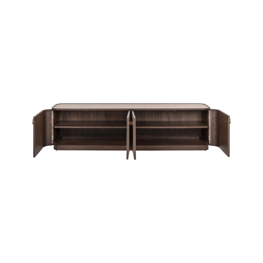 TV-Schrank Willox 4-Türer aus Eiche in beige, 190x40x50 cm von Richmond Interiors – Produktbild 5