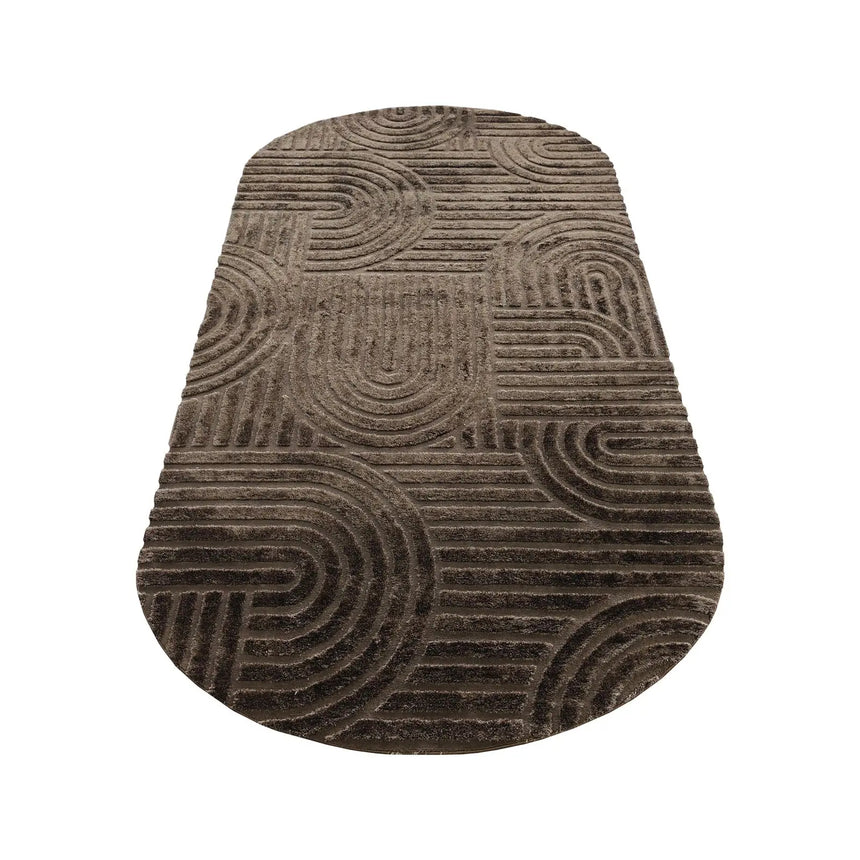 Teppich Liff in dunkelbraun, 200x350 cm von Richmond Interiors – Bild 2