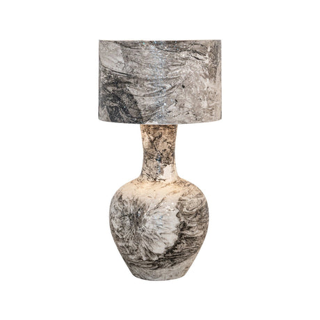 Tischlampe Cecile in schwarz/weiß aus Eisen von Richmond Interiors – Produktbild 2