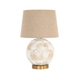 Tischlampe Jamie in weiß aus Eisen, 45x45x69 cm von Richmond Interiors – Produktbild 1