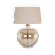 Tischlampe Jazzy in beige aus Eisen und Glas, 51x51x73 cm von Richmond Interiors – Produktbild 1
