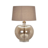 Tischlampe Jazzy in beige aus Eisen und Glas, 51x51x73 cm von Richmond Interiors – Produktbild 2