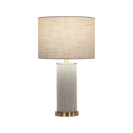Tischlampe Joline in beige aus Leinen, 35x35x61 cm von Richmond Interiors – Produktbild 2