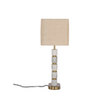 Tischlampe Lenore in gold aus Guangxi-Marmor und Eisen, 40x24x64 cm von Richmond Interiors – Produktbild 4