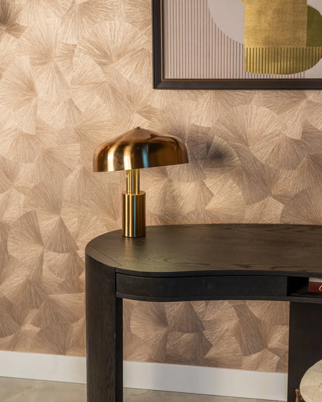 Tischlampe Linzy in brushed gold aus Eisen, 34x34x40 cm von Richmond Interiors – Produktbild 3