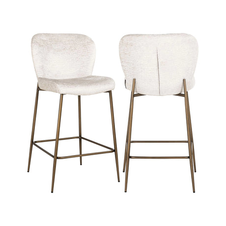 Tresenhocker Darby in cream fusion, 48x55x96 cm von Richmond Interiors – Bild 1