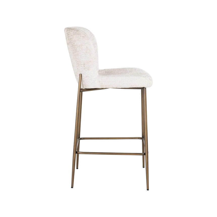 Tresenhocker Darby in cream fusion, 48x55x96 cm von Richmond Interiors – Bild 4