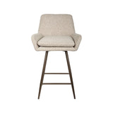 Tresenhocker Linsey im 2er-Set in natural chunky, 54x53x91 cm von Richmond Interiors – Bild 3