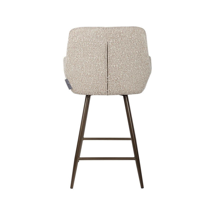 Tresenhocker Linsey im 2er-Set in natural chunky, 54x53x91 cm von Richmond Interiors – Bild 5
