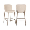 Tresenhocker Odarby in biscotti, 49x55x96 cm von Richmond Interiors – Bild 1