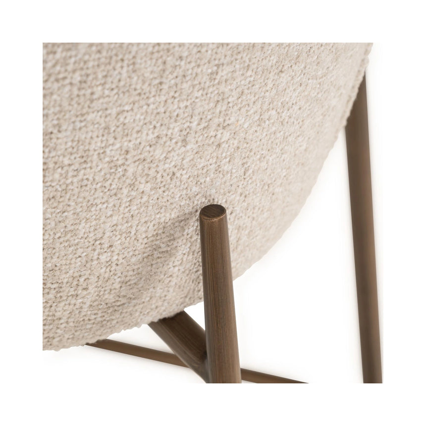 Tresenhocker Odarby in biscotti, 49x55x96 cm von Richmond Interiors – Bild 7