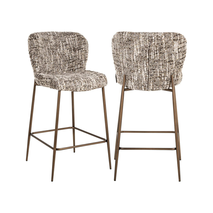 Tresenhocker Odarby in brown omara, 49x55x96 cm von Richmond Interiors – Bild 1