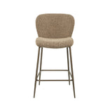 Tresenhocker Odarby mit flammhemmendem Bezug in brown tweed, 49x55x96 cm von Richmond Interiors – Bild 4