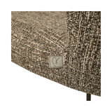 Tresenhocker Odarby mit flammhemmendem Bezug in brown tweed, 49x55x96 cm von Richmond Interiors – Bild 5