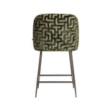 Tresenhocker Pullitzer in moss labyrinth, 54x62x101 cm von Richmond Interiors – Bild 6