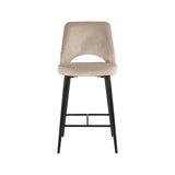 Tresenhocker Tabitha in trendy nature, flammhemmend, 47x56x99 cm von Richmond Interiors – Bild 5