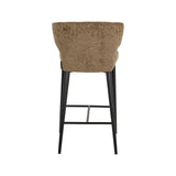 Tresenhocker Taylor in brandy fusion, flammhemmend, 52x54x93 cm von Richmond Interiors – Bild 4