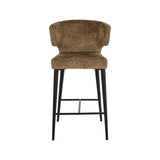 Tresenhocker Taylor in brandy fusion, flammhemmend, 52x54x93 cm von Richmond Interiors – Bild 5