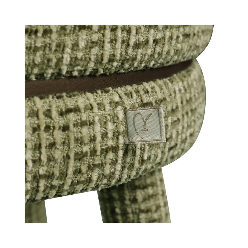 Tresenhocker Tenashar in green blockweave von Richmond Interiors – Bild 3