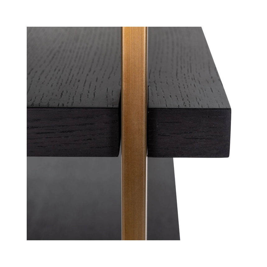 Vitrine Alexander Jones (Rigley) in anthrazit, 112x44x218 cm von Richmond Interiors – Bild 4