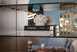 Vitrine Bowic in brushed gold, 90x38x210 cm von Richmond Interiors – Bild 2