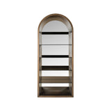 Vitrine Bowic in brushed gold, 90x38x210 cm von Richmond Interiors – Bild 4