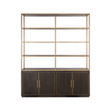 Vitrine Carter groß in braun mit 4 Türen, 180x38x220 cm von Richmond Interiors – Bild 2