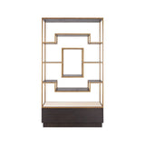 Vitrine Claremont in braun, 120x40 cm von Richmond Interiors – Produktbild 3